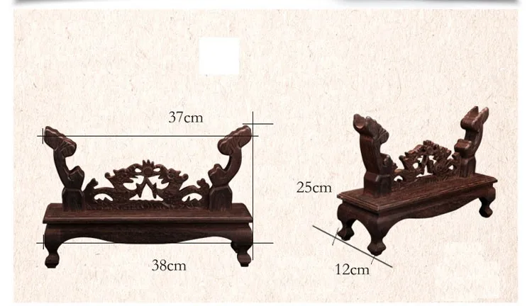 Китайский меч стенд черный венге Ретро стиль держатель катаны меч База Двойной ведущий украшения для дома