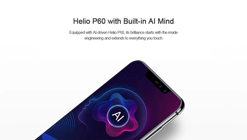 UMIDIGI Z2 PRO 4G смартфон Phablet 6,2 дюймов Android 8,1 Helio P60 2,0 ГГц Восьмиядерный 6 ГБ+ 128 Гб 16,0 Мп+ 8,0 МП 3550 мАч мобильный телефон