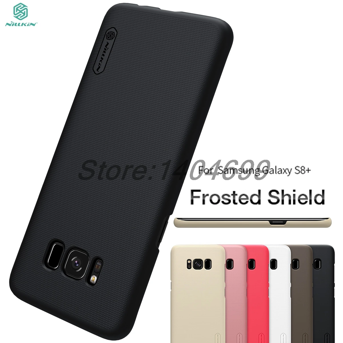 

sFor Samsung Galaxy S8 Plus Case S8 Plus Matte Cover Nillkin Frosted Shield Back Cover For Samsung Galaxy S8 Plus