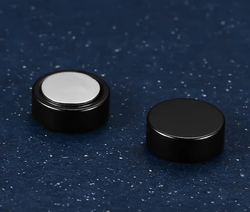 Vnox 5 пара/лот Магнитная Клипсы Наборы для ухода за кожей Нержавеющая сталь Для мужчин ювелирные изделия 2 шт. повышения магниты