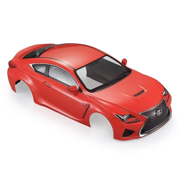 KillerBody 48650 RC корпус корпуса автомобиля 257 мм RC F готовой корпус чехол рамка для LEXUS 1:10 Electric Touring RC гоночные автомобили diy запчасти - Цвет: Orange