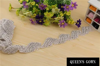 

Rhinestone Product Type and Crystal Rhinestone and Plastic base Material Crystal fashion garment trims