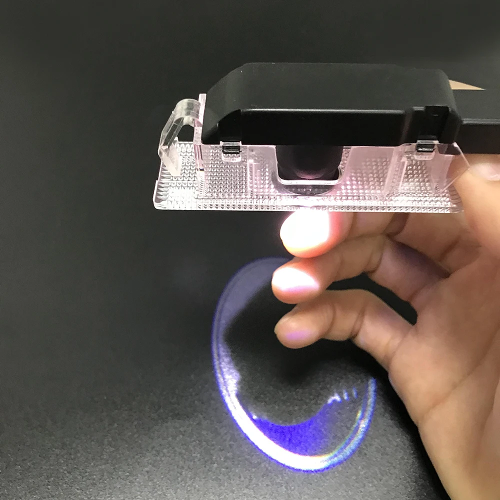 

2Pcs Car Door Logo Projector Light Symbol Courtesy Welcome Lamp LED For Maserati Quattroporte Ghibli Levante Shadow Ghost Lamps