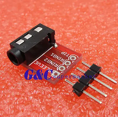 

TRRS 3.5mm Jack Breakout Headphone Video MP3 Jack Professional