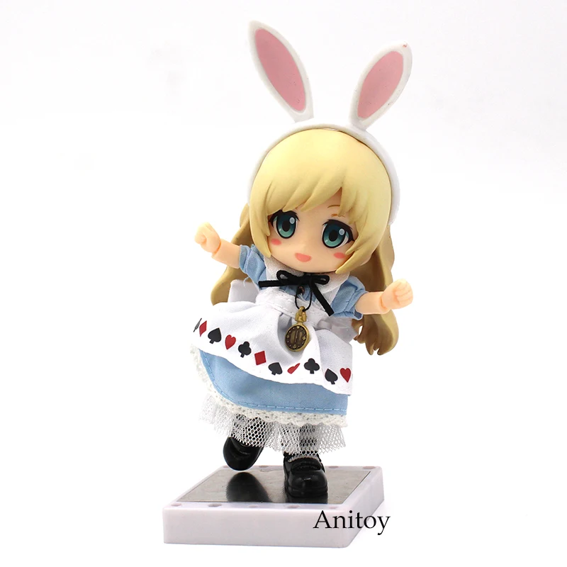 Alice Nendoroid 1/10 Масштаб Окрашенные фигурки настоящая одежда ПВХ фигурка Коллекционная модель игрушки 10 см KT3811