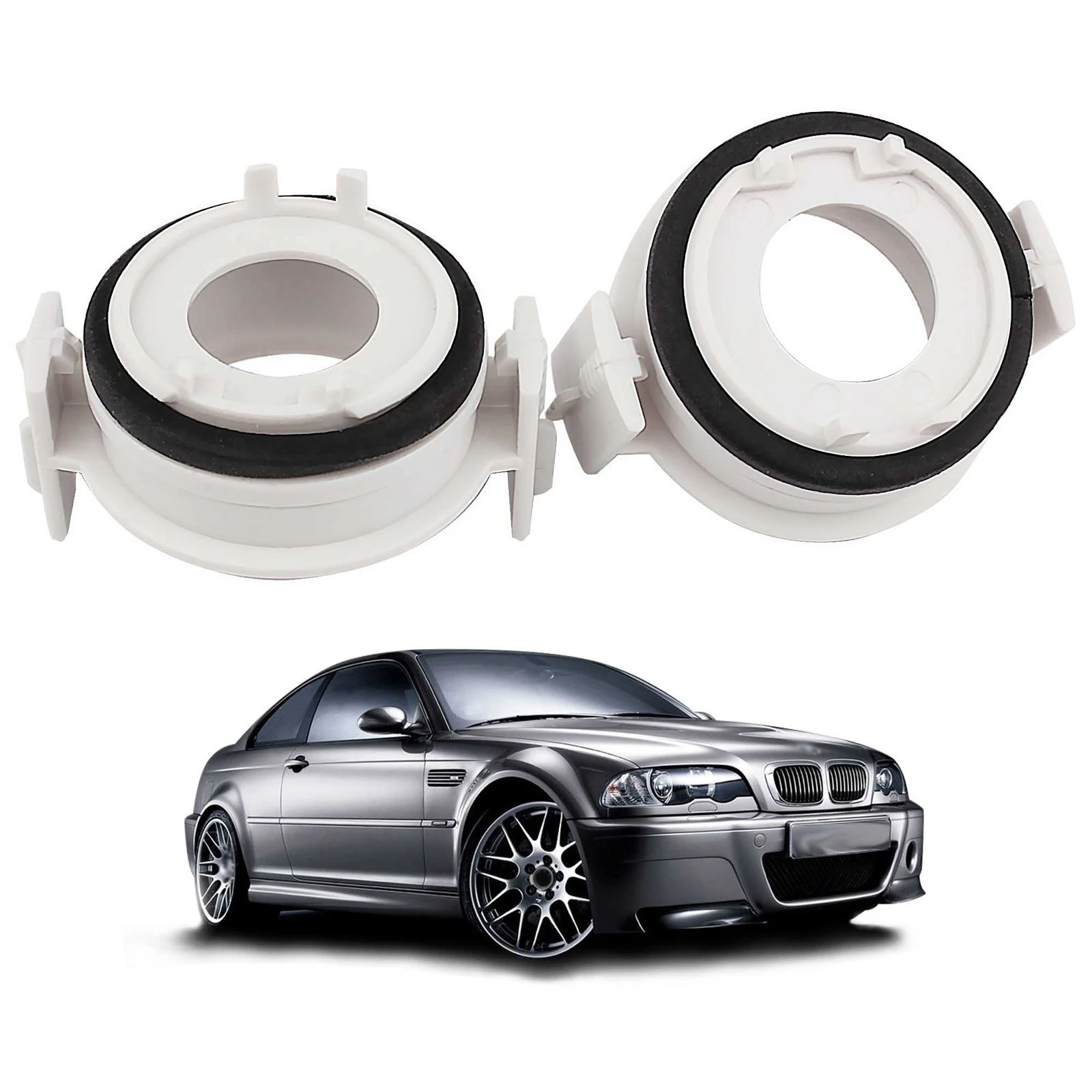 Комплект из 2 предметов H7 светодиодный фар лампа держатель держателя для BMW E46 3 серия