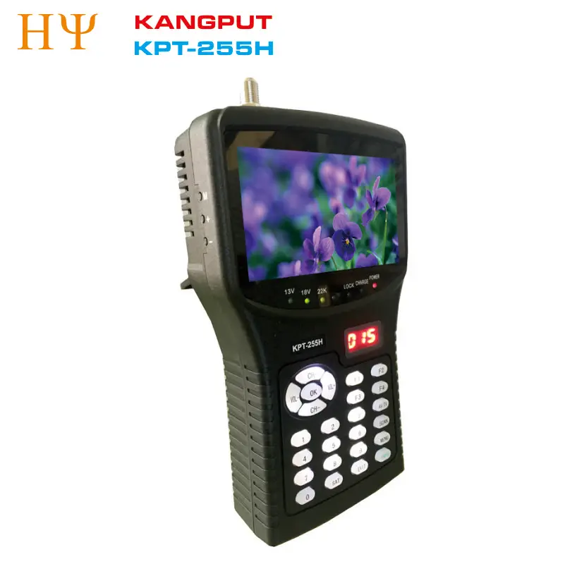 

[Genuine] KPT-255H DVB-S2 FTA C KU Band Digital Satellite Finder Meter with MPEG-2/MPEG-4 Better than KPT-955H