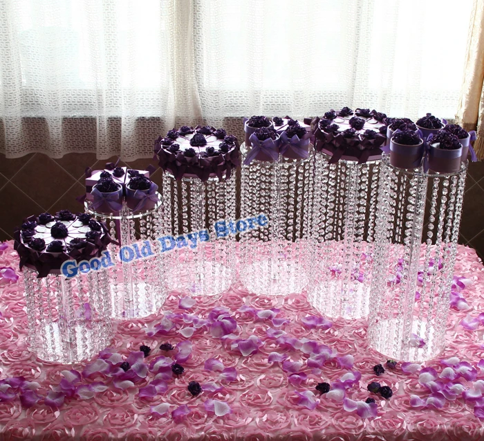 Centre De Table Presentoir A Gateau De Mariage 6 Pieces Presentoir De Luxe Pour Cadeau D Anniversaire Decoration De Luxe Pour Maitre Aliexpress