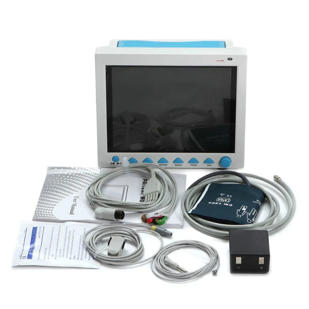 Монитор состояния здоровья CONTEC CMS8000 capnographer CO2 6 параметров|vital signs|monitor contec |