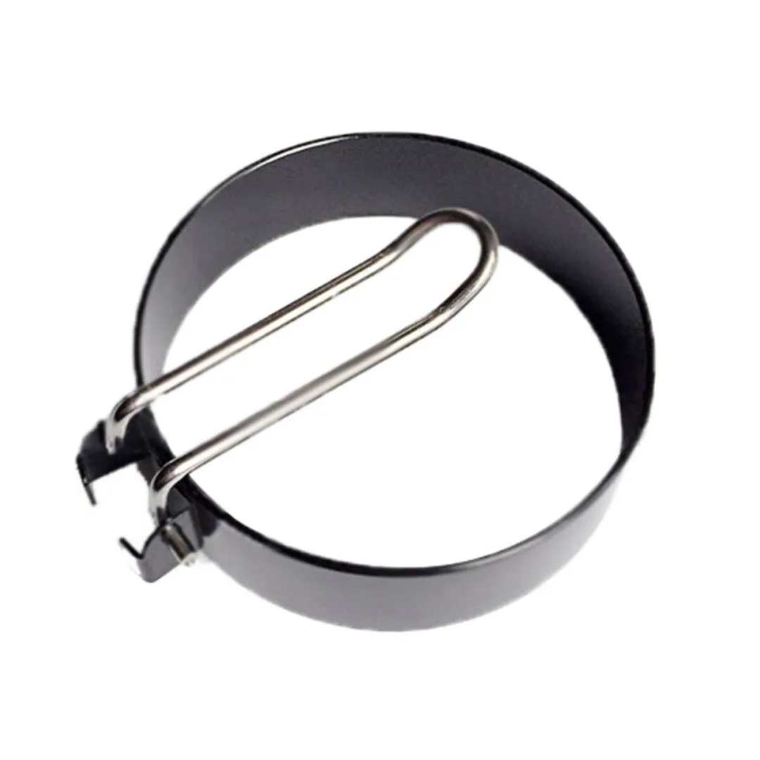 

2pcs/lot Round Pancakes Molds Egg Pancake Ring Stainless Steel Nonstick Handle Egg Rings Cooking Breakfast Tools MAYITR