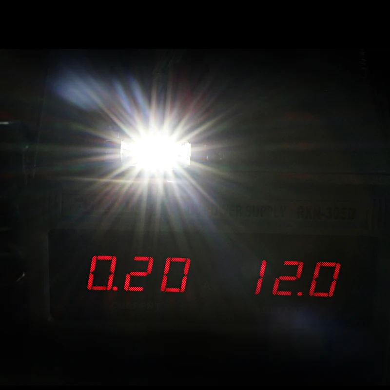 Светодиодная лампа CanBus для автомобиля 36 мм с чипами Cree 12 В 6000 К|36mm led bulb|led c10w12v festoon |