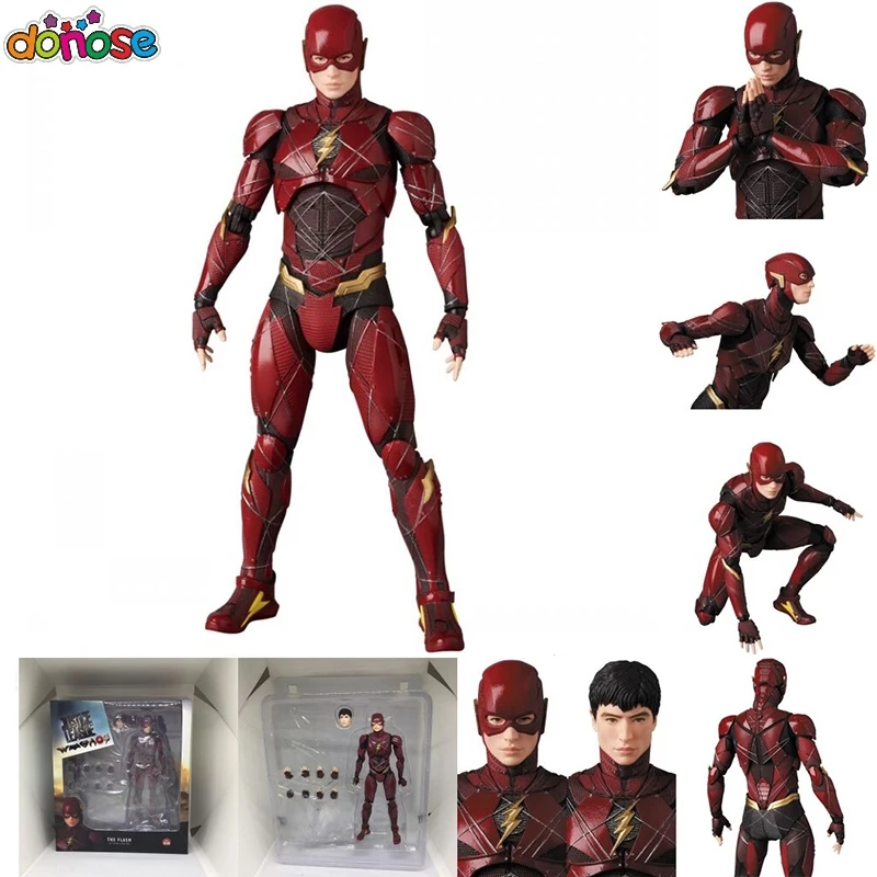 Новое поступление Лига Справедливости Mafex Бэтмен Maf 056 Flash 058 чудо-женщина 048 Супермен 057 Человек-паук 047 фигурка игрушка кукла