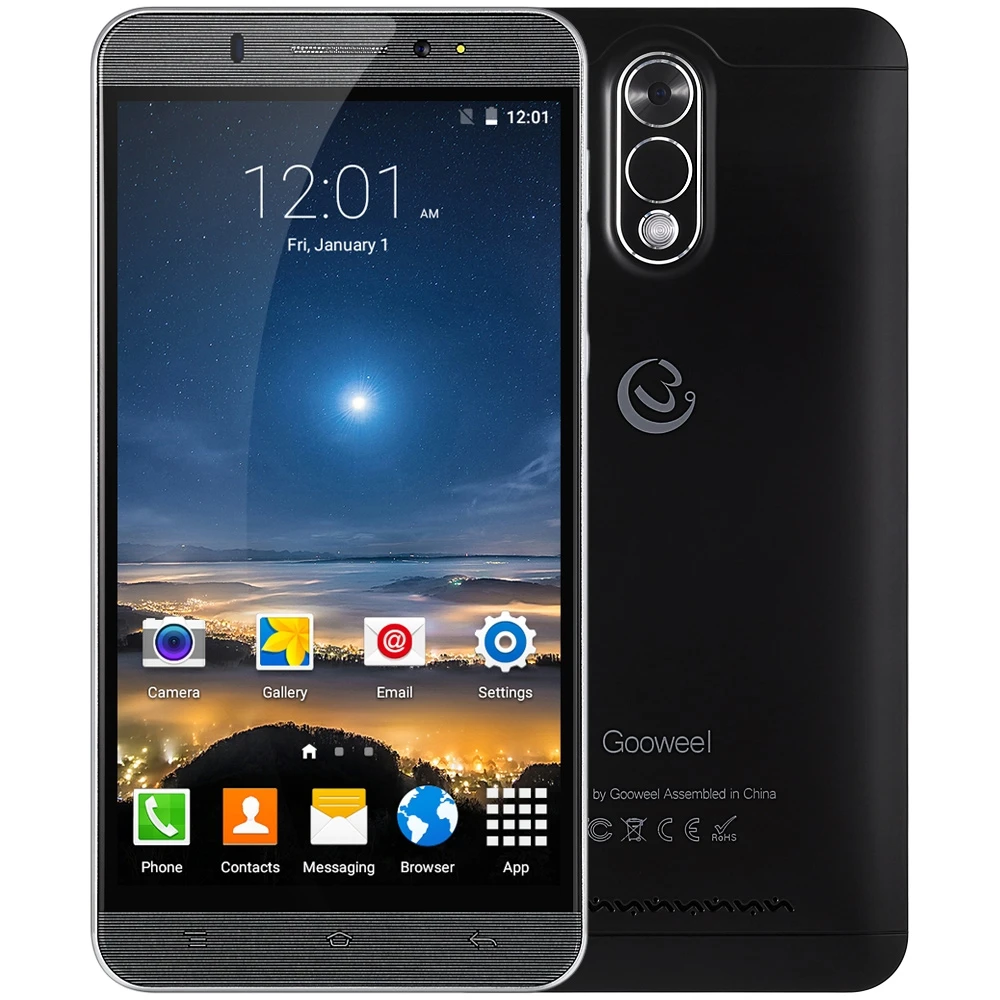 Цена за 6.0 дюймов Gooweel M3 Смартфон Android OS 5.1 2.5D Дуги Экран 3 Г Фаблет MTK6580 Quad Core 1.3 ГГц 1 ГБ RAM 8 ГБ ROM Blueteeth Цена за 6.0 дюймов Gooweel M3 Смартфон Android OS 5.1 2.5D Дуги Экран 3 Г Фаблет MTK6580 Quad Core 1.3 ГГц 1 ГБ RAM 8 ГБ ROM Blueteeth