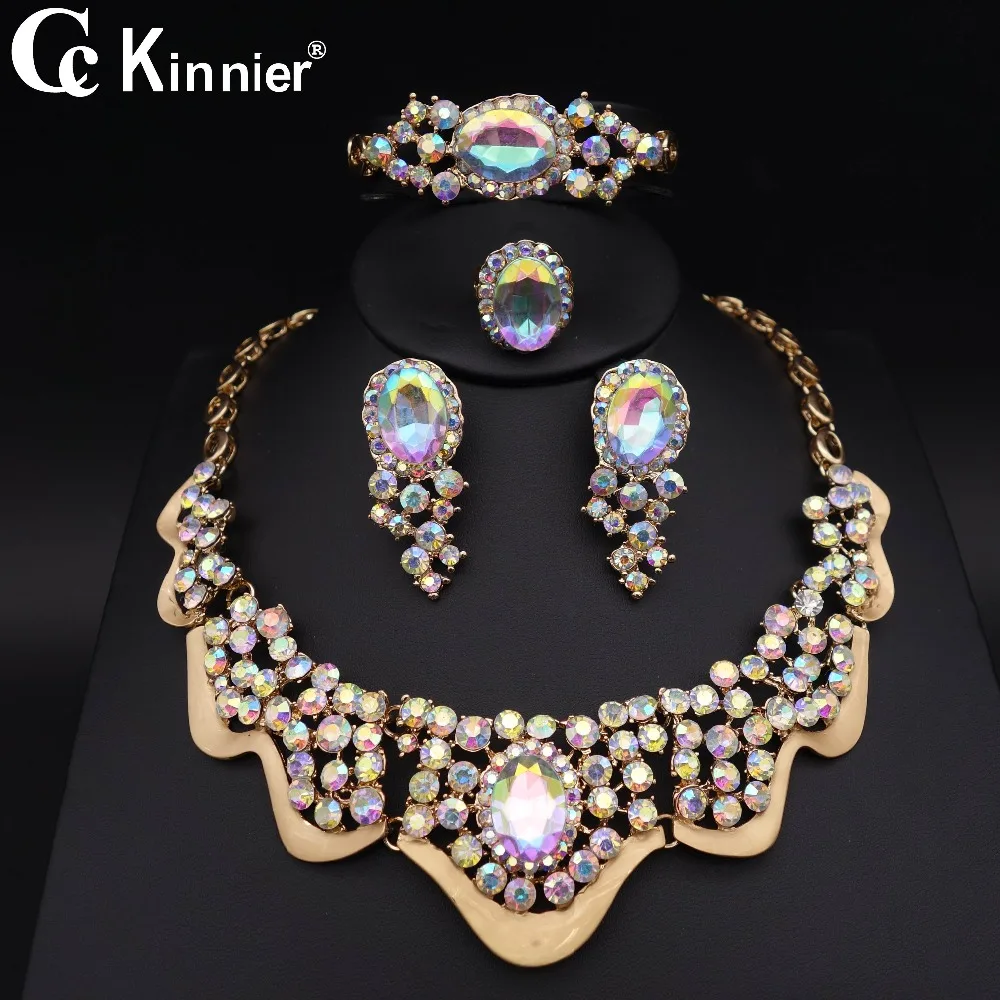 

2018 new lane stone jewelry collection of dubai, Africa beads wedding jewelry sets, fashionable women party necklace