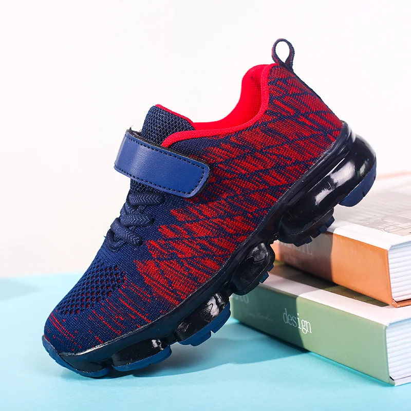 2018 новый стиль Flyknit детская беговая Обувь для мальчиков кроссовки девочек