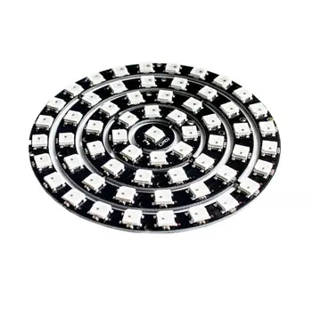 

10pcs/lot 61 bit 61X WS2812 5050 RGB LED Ring Lamp Light with Integrated Drivers