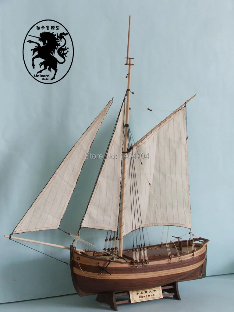 NIDALE model Hobby ship model kit scale 1/50 CHAPMAN sloop 