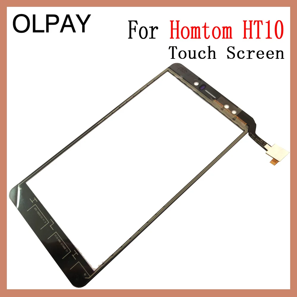 OLPAY 5 дюйма для сенсорного экрана HT10 HT 10 дигитайзер передняя панель внешнее стекло