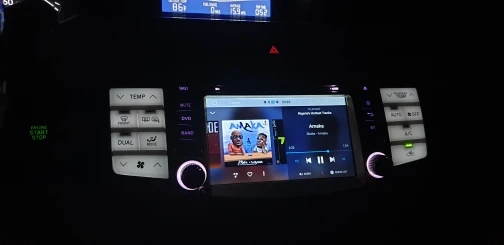 Best Navirider Android 9.0 CAR Radio player for Toyota Avalon 2008 DVD car gps Head unit Multimedia support aux camera and steering 1