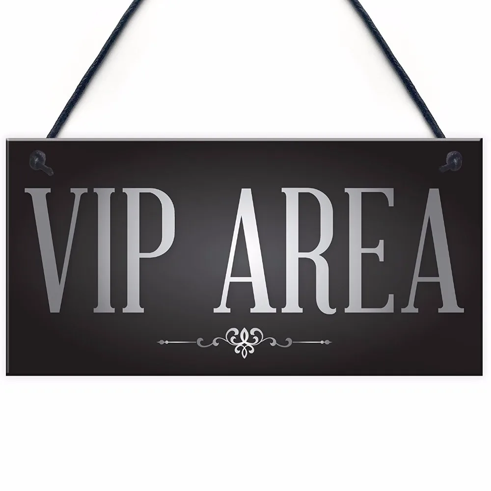 Meijiafei Vip Area Man Cave Home Bar Sign BBQ Beer Garden Party Dad