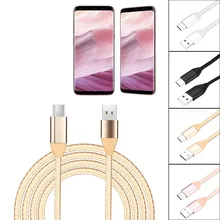Новые 1 м 2A USB-C USB 3,1 Тип C для передачи данных и синхронизации c-типа изоляция быстрое зарядное устройство кабель для samsung Galaxy NOTE 8/S8 для Oneplus 2 для LG Nexus