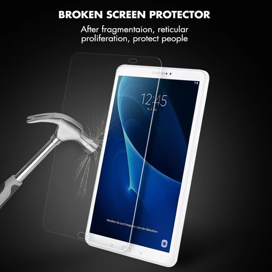 Закаленное стекло для Samsung Galaxy Tab 2 4 3 Lie 7 0 10 1 8 защитная пленка A A6 T210 T110 T530