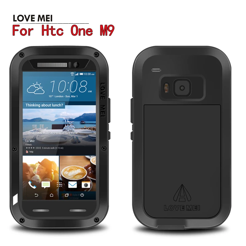 bilder für M9 Original LOVE MEI Stoßfest Robustes Metall Aluminium Leistungsstarke Fall Für HTC One M9 + Gorilla Glas Fall Abdeckung bilder für M9 Original LOVE MEI Stoßfest Robustes Metall Aluminium Leistungsstarke Fall Für HTC One M9 + Gorilla Glas Fall Abdeckung