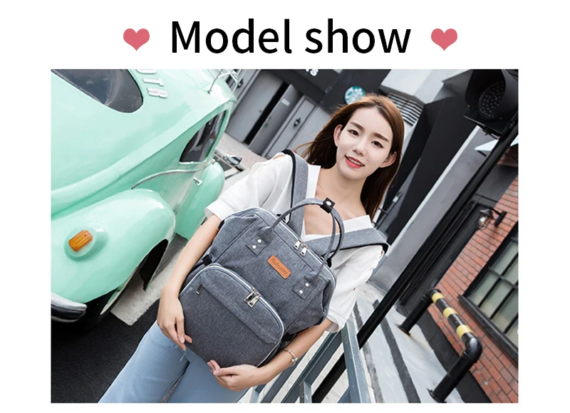 Diaper Bag For Baby Stroller Mummy Maternity Travel Backpack Waterproof Nappy Changing Bag Large Space Organizer Nursing Wet Bag (11)