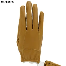 Женские кожаные перчатки, сенсорный экран, натуральная кожа, взрослый, тонкий, перчатки женские, зимние женские кожаные перчатки, перчатки для вождения