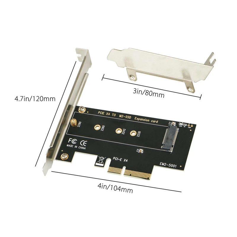 M.2 Nvme Ssd Ngff к Pcie 3 0 X4/X8/X16 адаптер M2 Расширительная карта M ключ интерфейсная полная