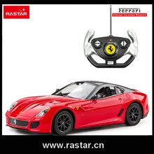 Rastar лицензированный 1:14 Ferrari 599 GTO с передним светом и задним светом р/у автомобиль для дрифта 47100