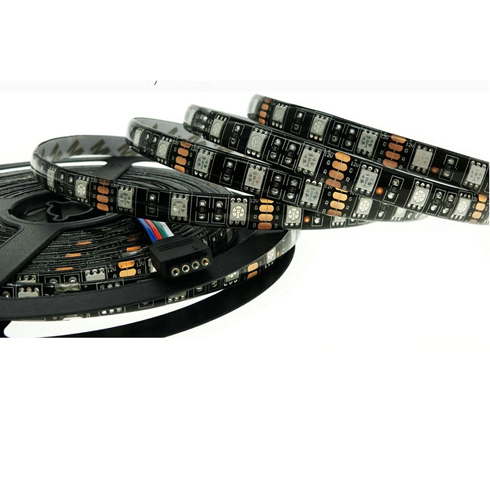 5050 led strips Black PCB