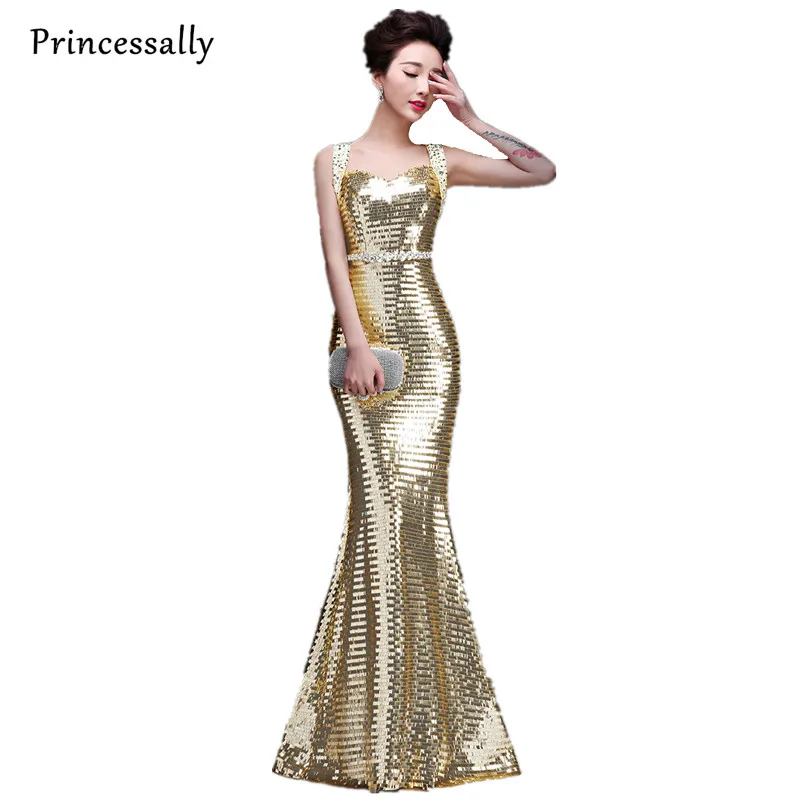 gold sparkly party dress