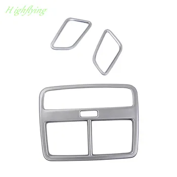 

2016 2017 For Audi A4 B9 Left Hand Side Driving Dashbaord&armrest Box Rear Air Outlet Vent Cover TrimABS Matte 3pcs