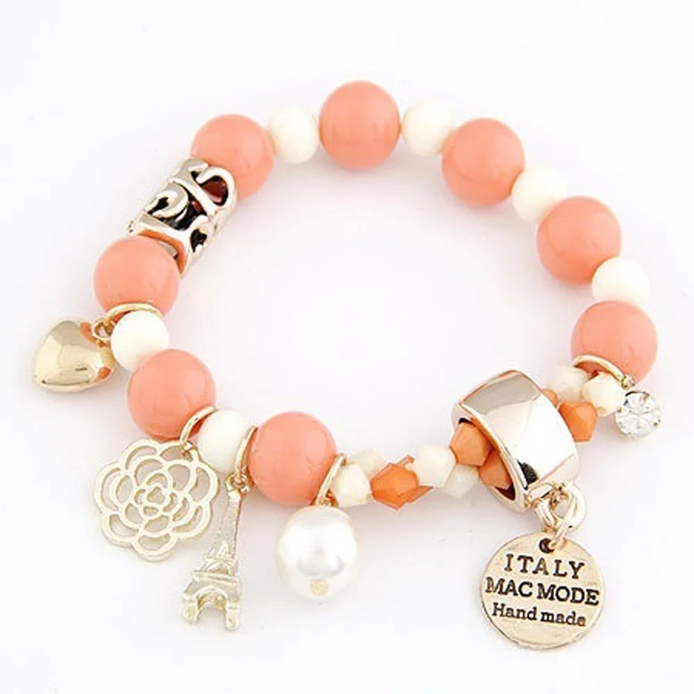 

1 pcs Fine Design Jewelry Bracelets Bangles Pearl Bracelet For Women Design Imitation Pearl Beads Bracelets