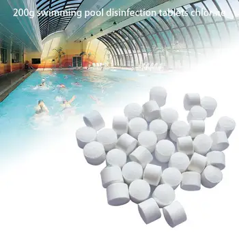 

200g Swimming Pool Instant Disinfection Tablets Chlorine Dioxide Effervescent Tablets Disinfectant Chlorine Tablets Chlorine
