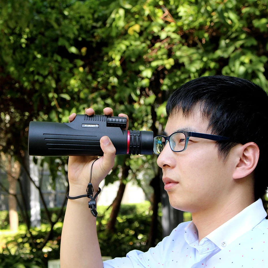 Najtaniej SVBONY 8 24x50 Powiększenie monokularowy wysokiej powiększenie FMC szklany obiektyw HD lornetki teleskop do polowania piesze wycieczki Camping F9325A