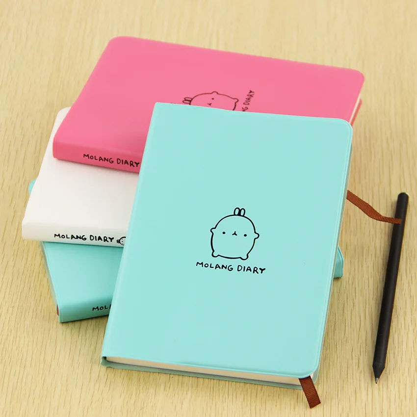 1 PC Cute Notebook Rabbit Notepad Diary Day Planner Memo Journal Record Stationery Office