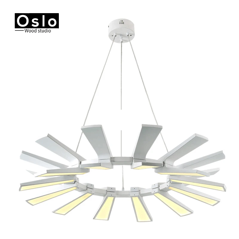 

Creative pendant lights LED modern for dinning room Acrylic Aluminum suspension hanging ceiling lamp home lighting for Kitchen