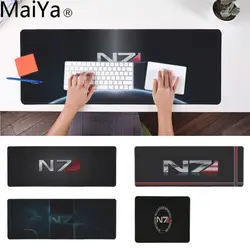 MaiYa крутой персонализированный модные Mass Effect N7 прочный резиновый коврик для мыши прокладка резиновая Мышь прочный коврик для мыши на стол