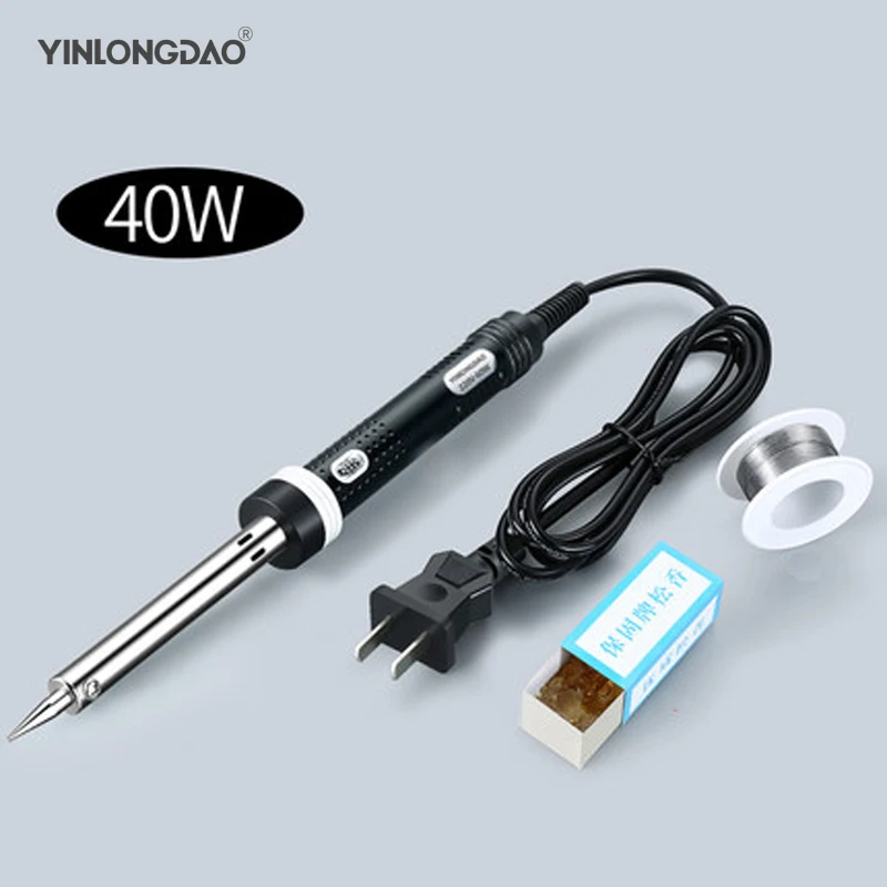 

40W Electric Soldering Irons Temperature Adjustable Electric Iron Mini Handle Heat Pencil Soldering Iron 110V/220V Adjustable