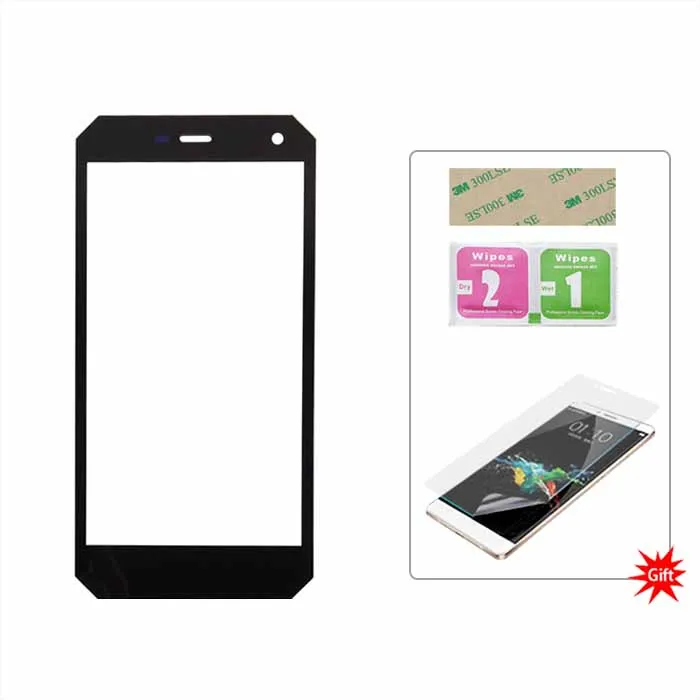 High Quality For Myphone Hammer Energy Black Color Front Outer Glass Lens Replacement Part