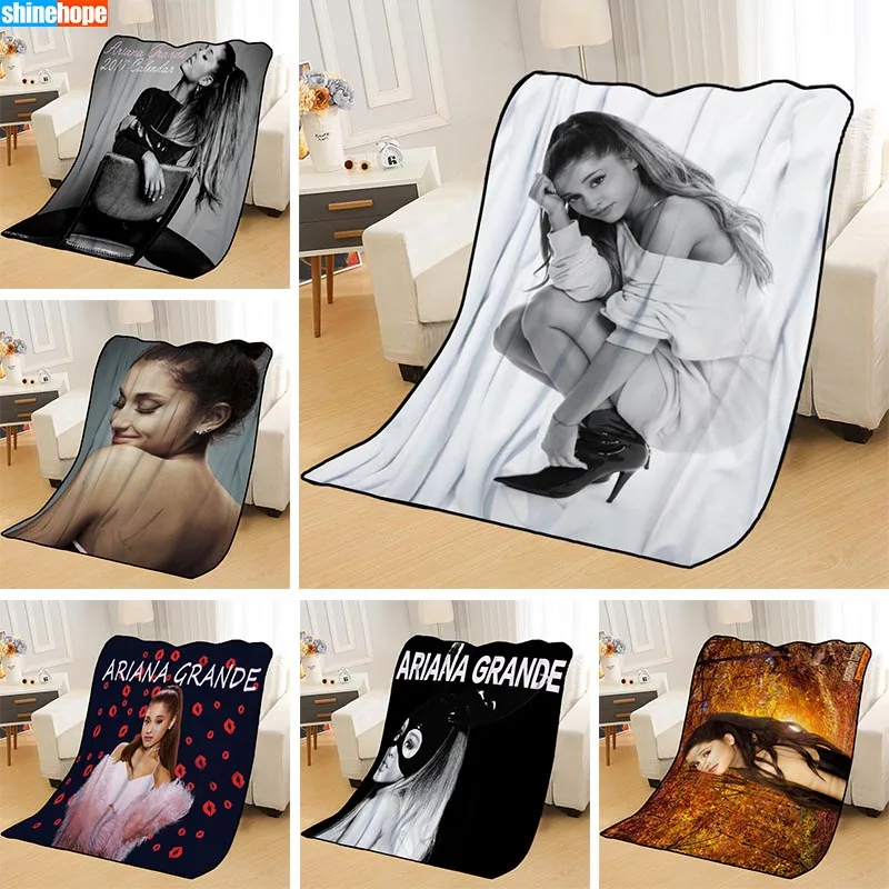 Одеяла на заказ Ariana Grande одеяло s мягкое TR DIY ваше изображение украшения спальни пледы ковер путешествия одеяло