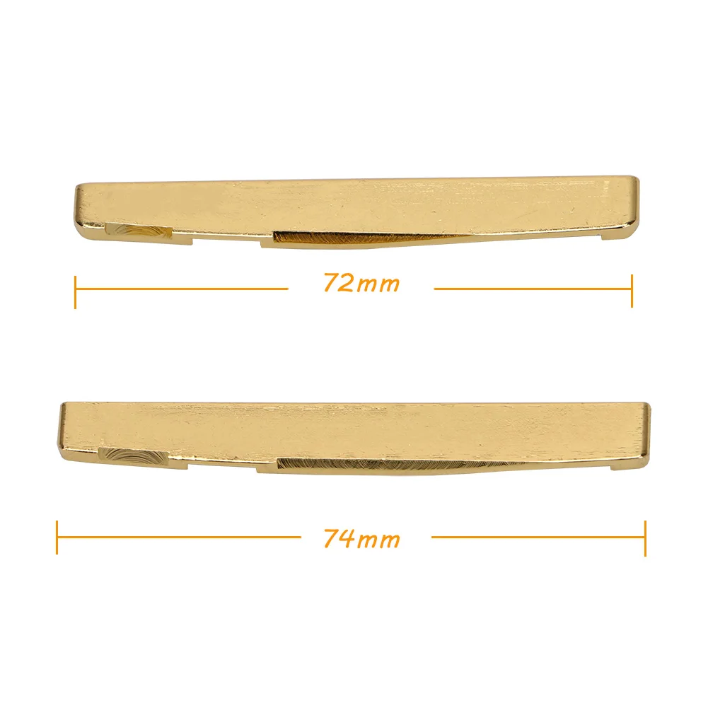 1 шт. Золотой гитарный мост Акустическая гитара Струнный мост 3 спецификации для выбора гитарных аксессуаров