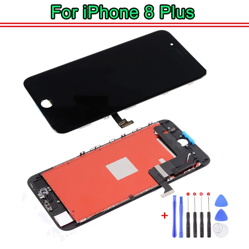 

1PCS Tianma AAA For iPhone 8Plus Lcd Display With Touch screen Lens LCD Digitizer Assembly Replacement with tools kit