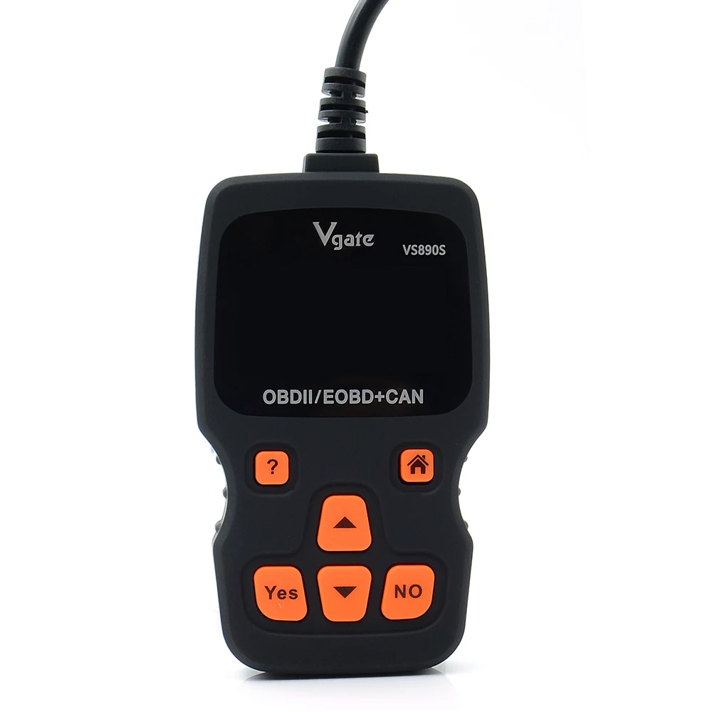 Оригинальный диагностический инструмент Vgate VS890S OBDII OBD2 считыватель кодов