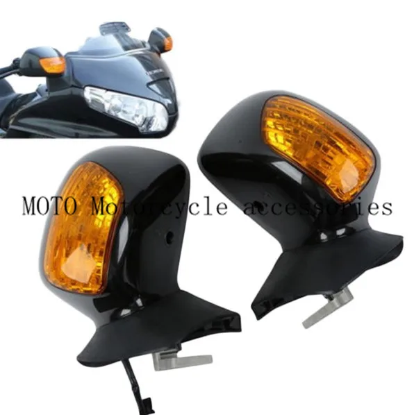 

Motorcycle Left Right Side Rear View Mirror Signals For Honda Goldwing GL1800 2001 2002 2003 2004 2005 06 07 08 09 10 2011-2012