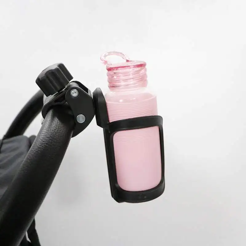 Детская коляска кронштейн с подставкой для стаканчиков бутылки Универсальный 360 Вращающийся держатель чашки для коляски Коляска чехол для переноски бутылки молока корзину