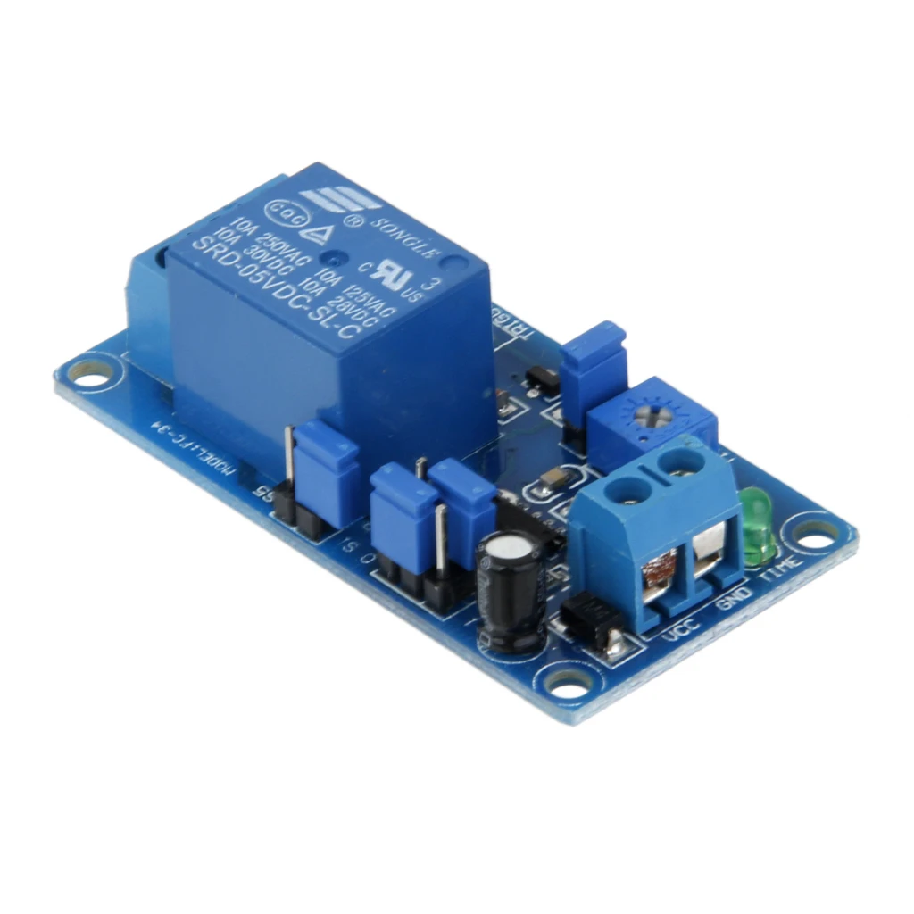 

DC 12V Delay Relay Delay Turn on/Turn off Switch Module Timer up to 1 Hour