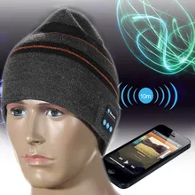 Мода, шапка бини, беспроводная, Bluetooth, наушники, умная гарнитура, наушники, динамик, микрофон, зимняя, для спорта на открытом воздухе, стерео, музыка, шапка